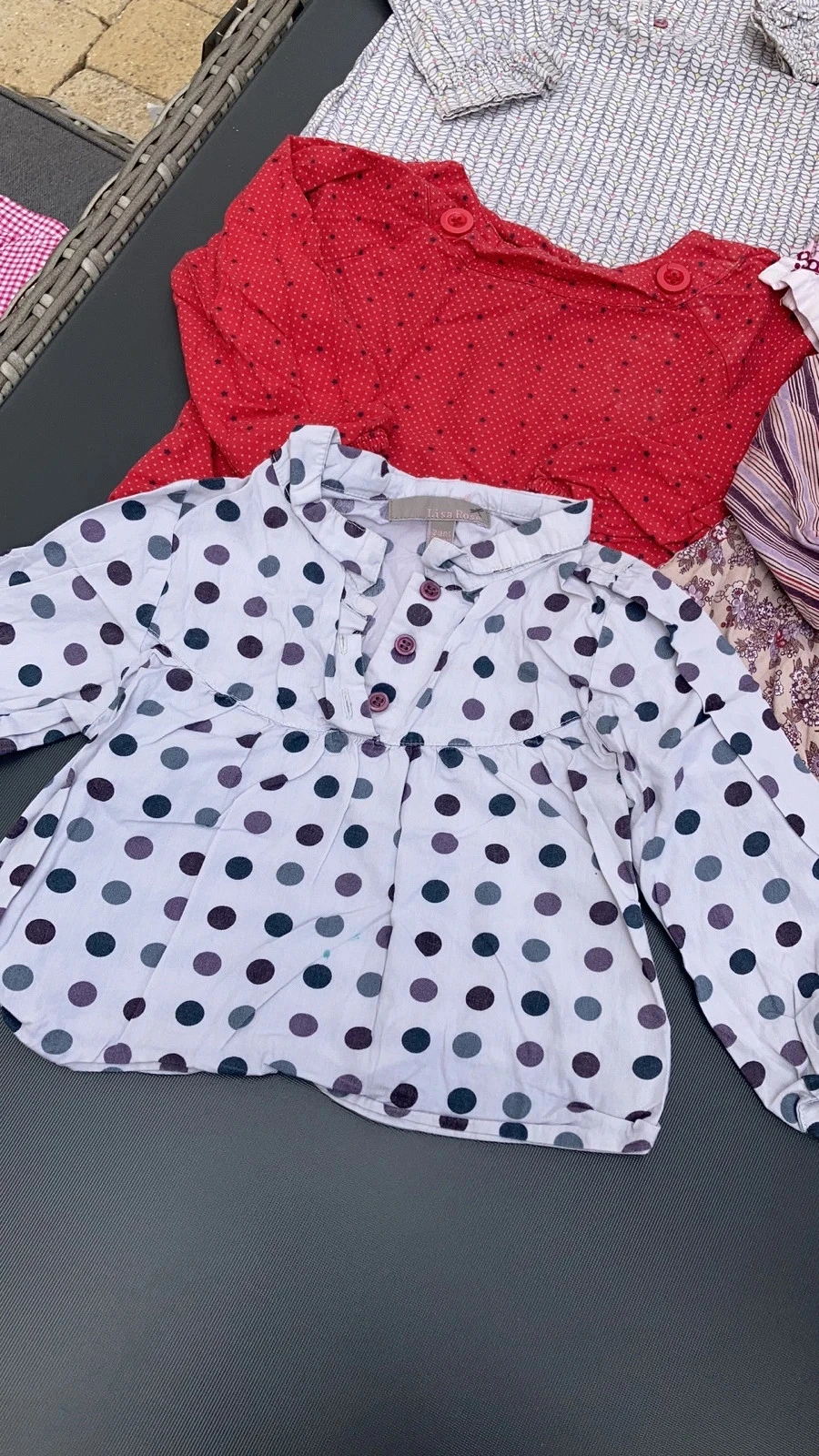 Set of tunic top girl's clothing 24 months 2 years – photo 4